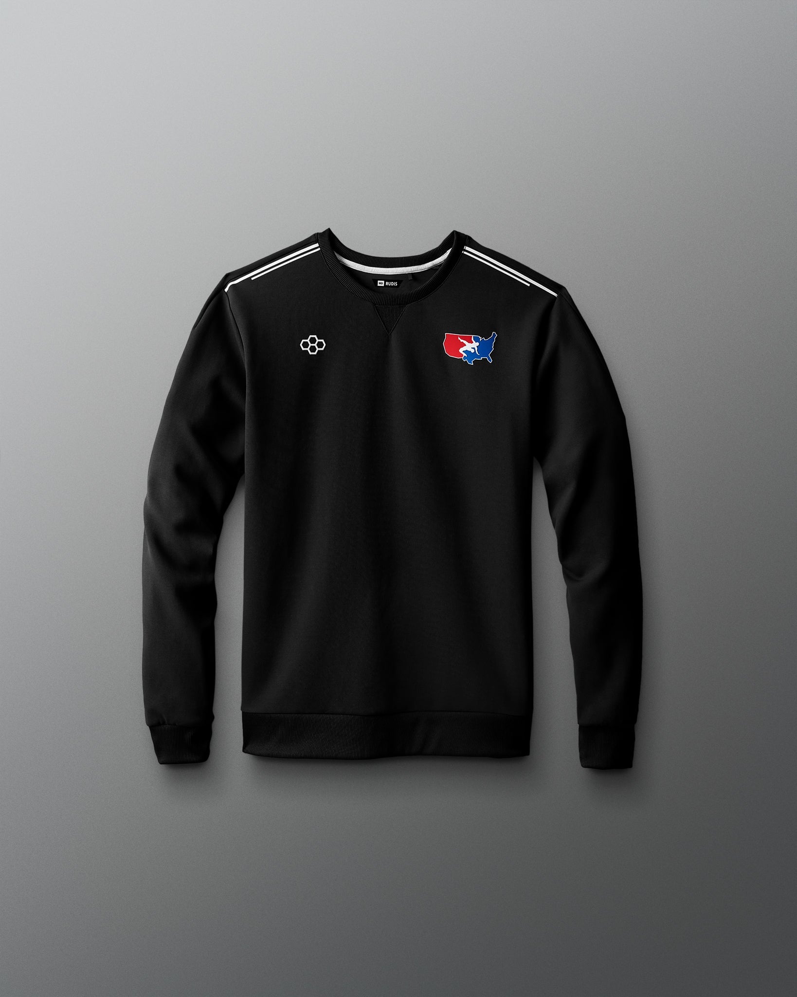RUDIS USA Wrestling Chronicle Youth Elite Crewneck - Fierce Style