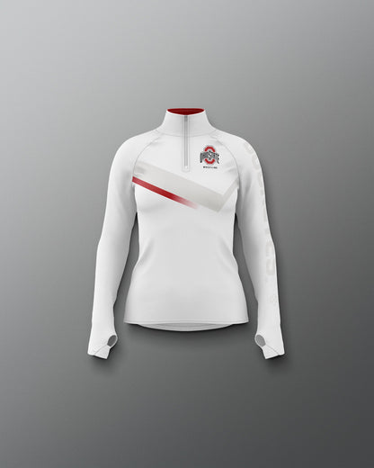 RUDIS Ohio State Girl's Sublimated Quarter Zip - Fierce Style