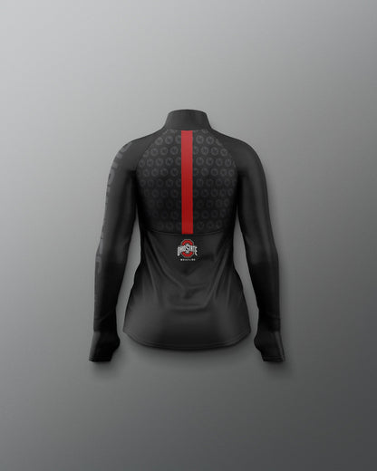 RUDIS Ohio State Girl's Sublimated Quarter Zip - Fierce Style