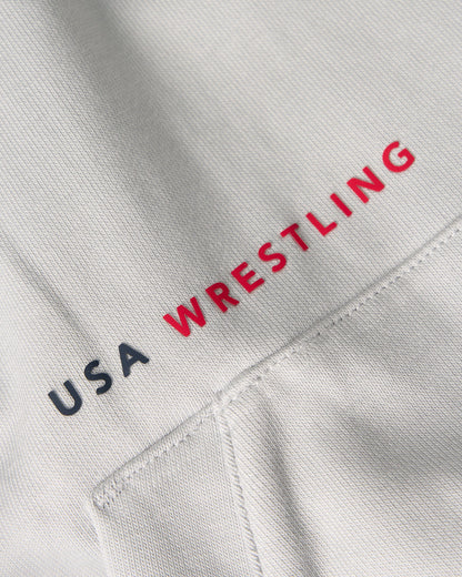 RUDIS USA Wrestling Luxe Terry Hoodie - Official USA Wrestling Apparel