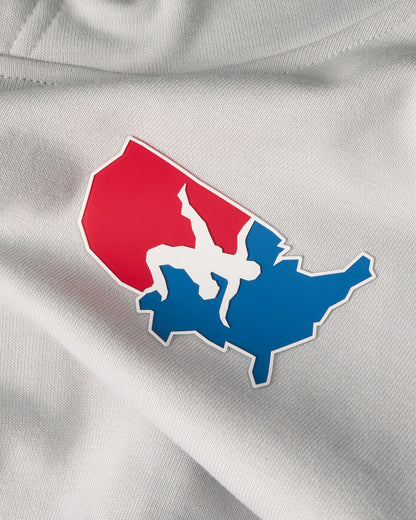 RUDIS USA Wrestling Luxe Terry Hoodie - Official USA Wrestling Apparel
