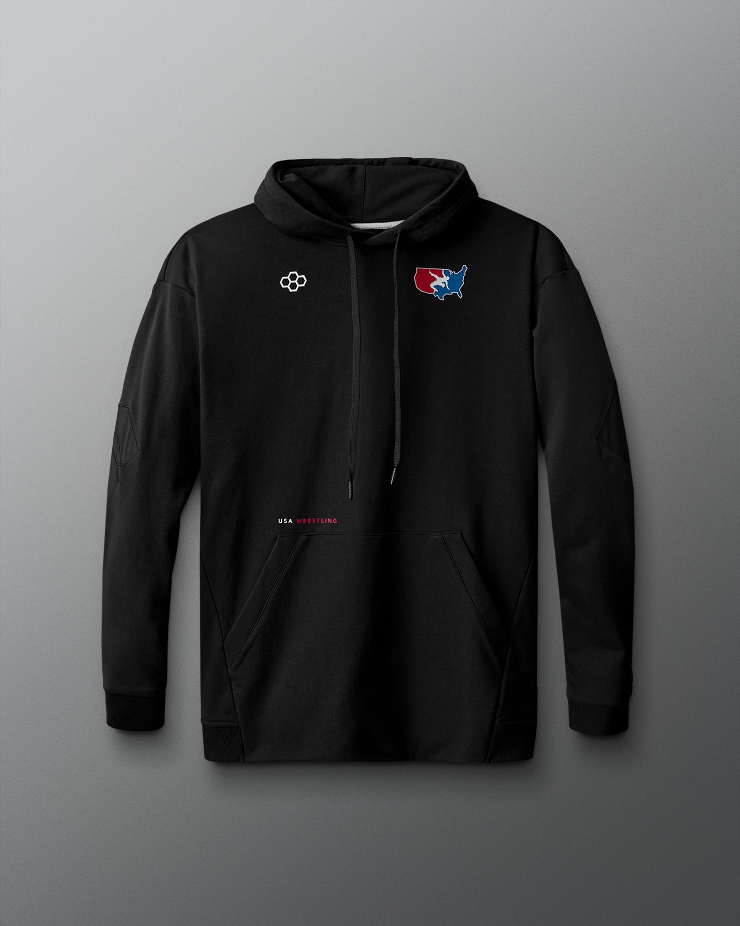 RUDIS USA Wrestling Luxe Terry Hoodie - Official USA Wrestling Apparel
