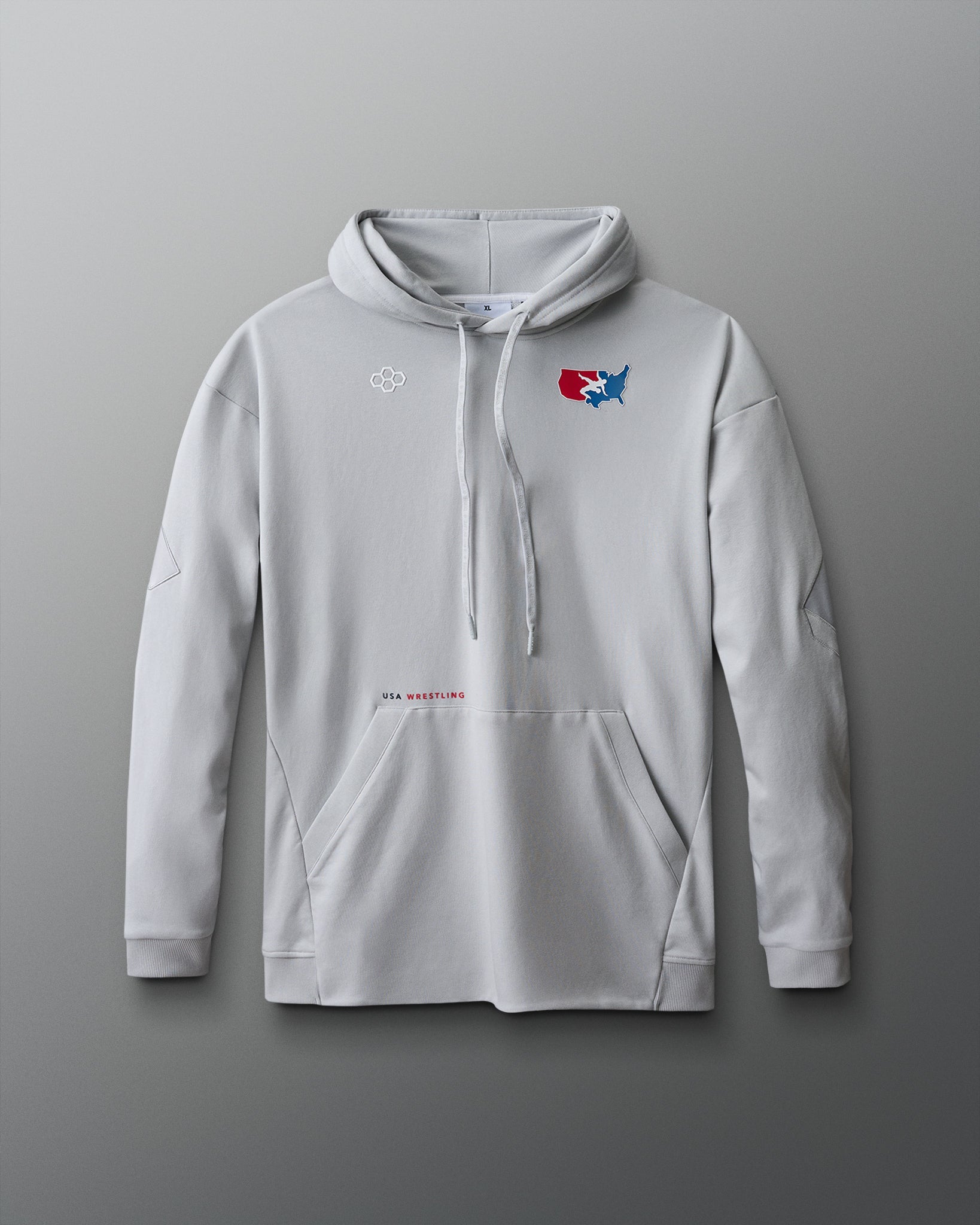 RUDIS USA Wrestling Luxe Terry Hoodie - Official USA Wrestling Apparel