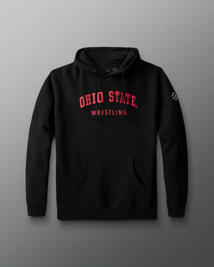 RUDIS Ohio State Wrestling Convex Hoodie – Premium Fleece Comfort