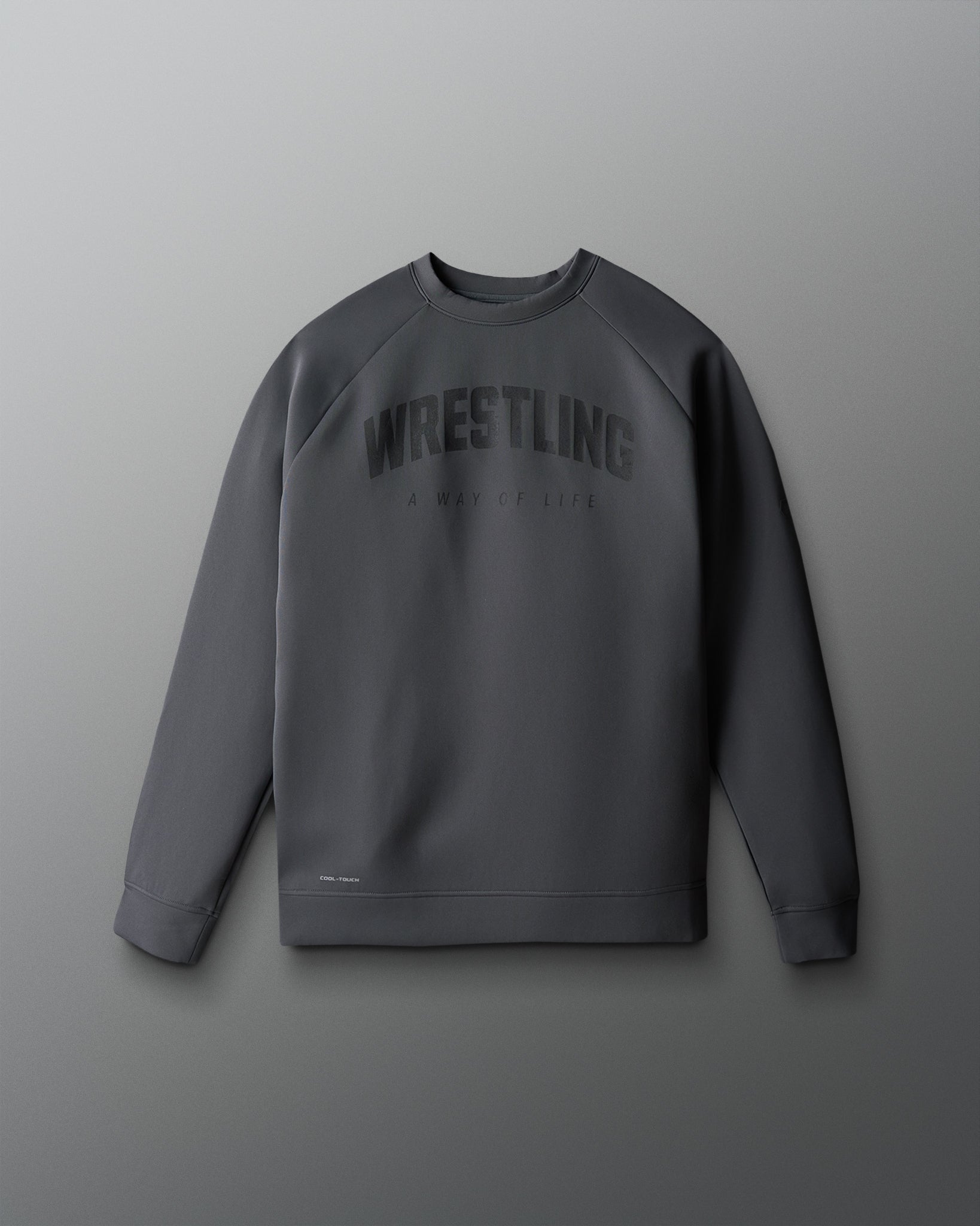 RUDIS Wrestling Motto Cool-Feel Crewneck
