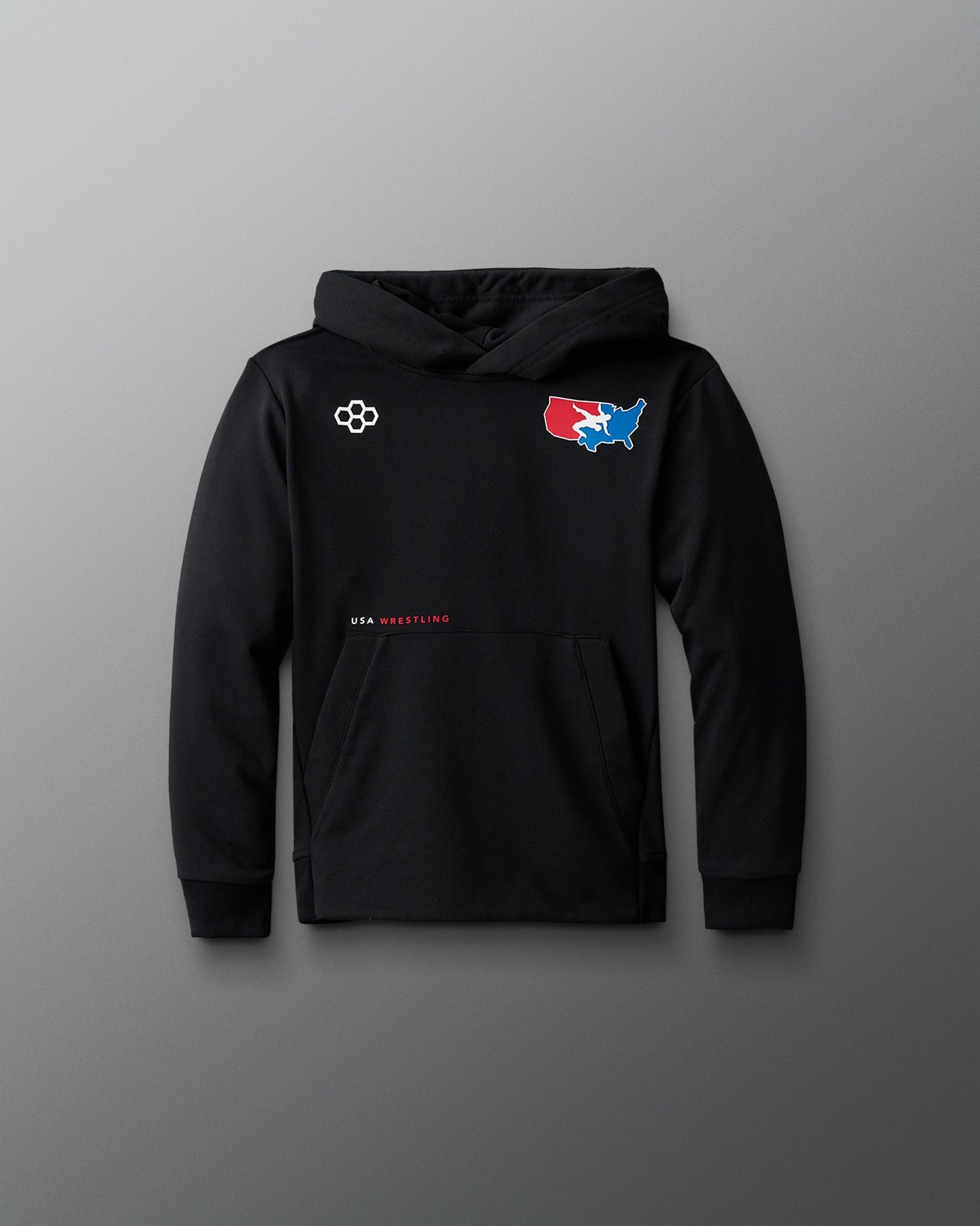 RUDIS USA Wrestling Luxe Terry Youth Hoodie