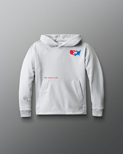 RUDIS USA Wrestling Luxe Terry Youth Hoodie