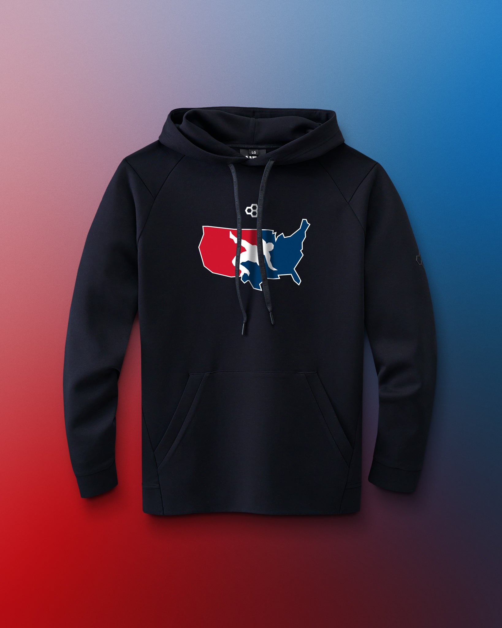 RUDIS USA Wrestling Logo Ultimate Hoodie