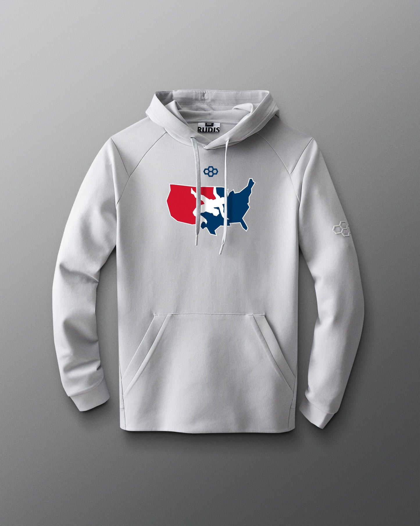 RUDIS USA Wrestling Logo Ultimate Hoodie