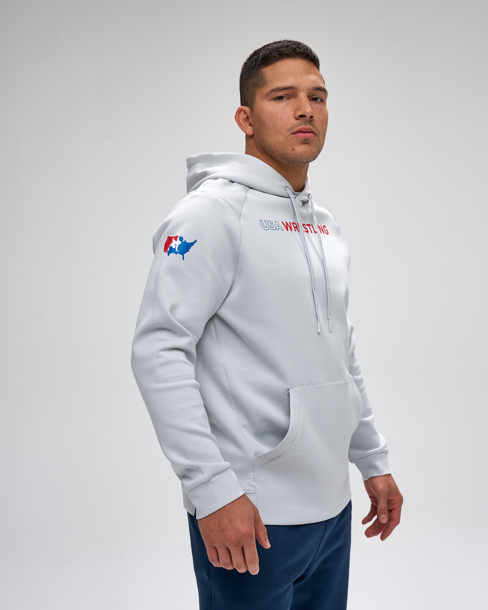 RUDIS USA Wrestling Wordmark Ultimate Hoodie for Men