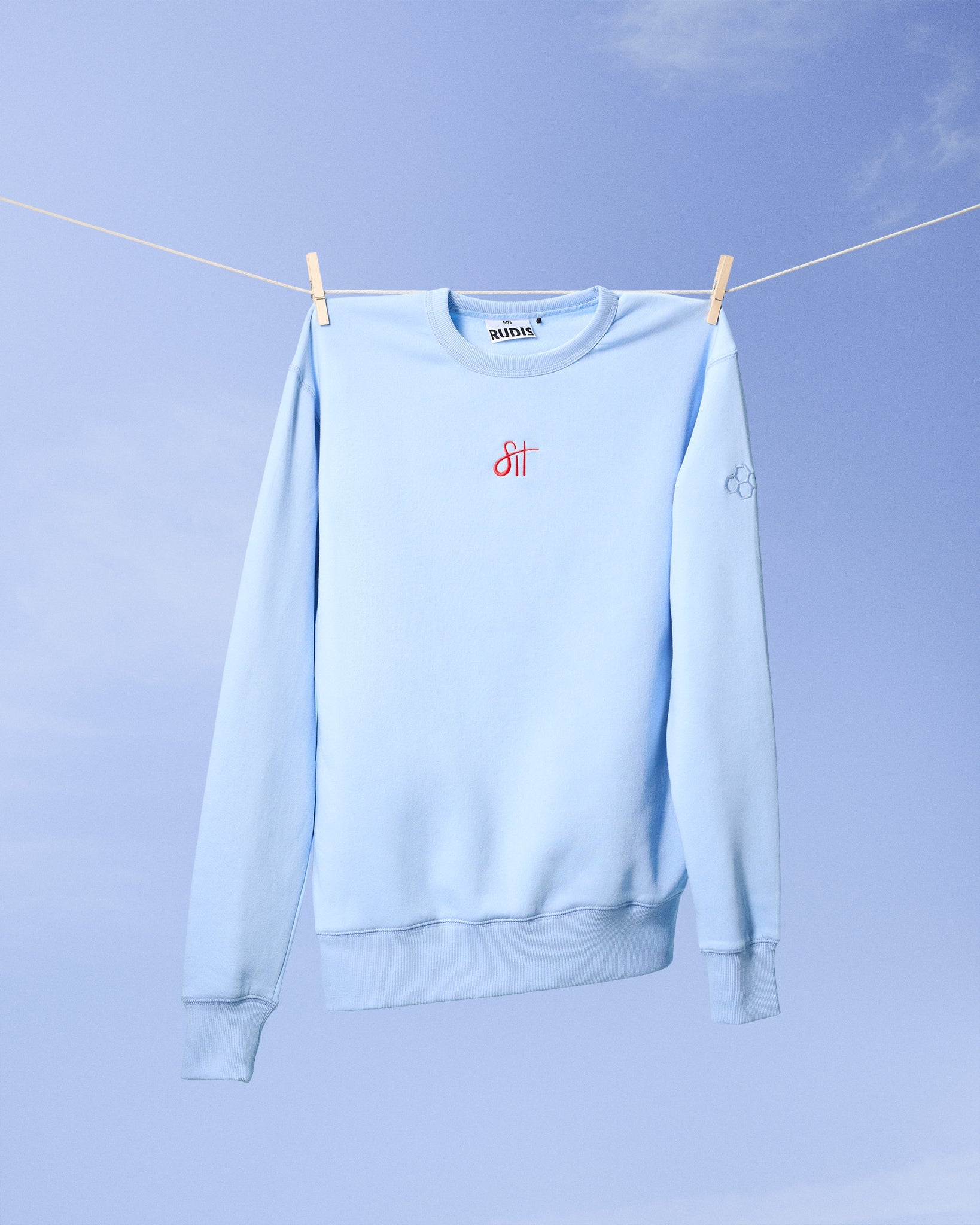 RUDIS SH I Love This Sport Comfort Fleece Crewneck