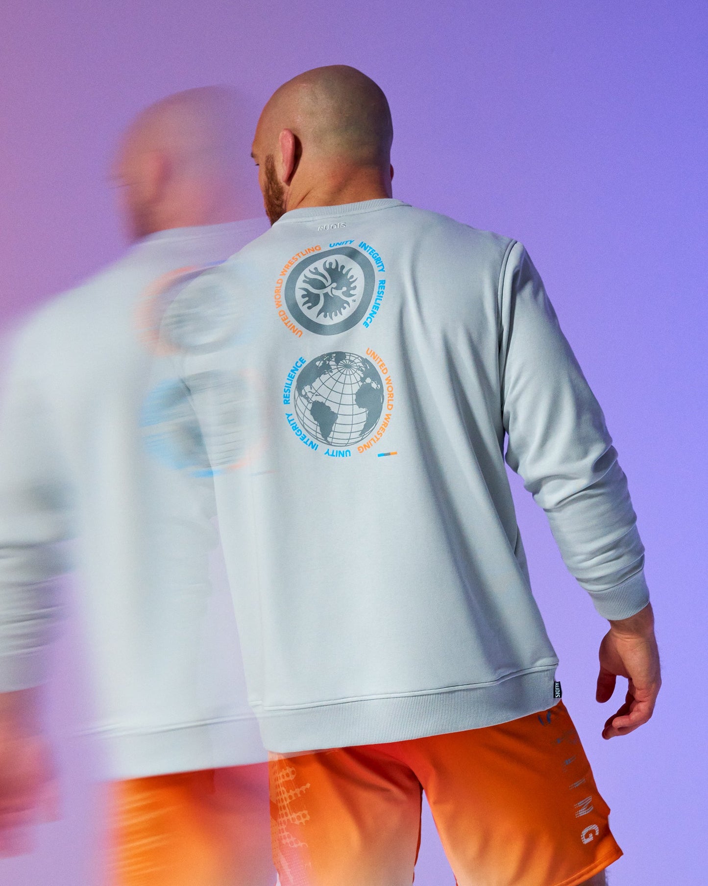 RUDIS UWW Globe Elite Terry Crewneck