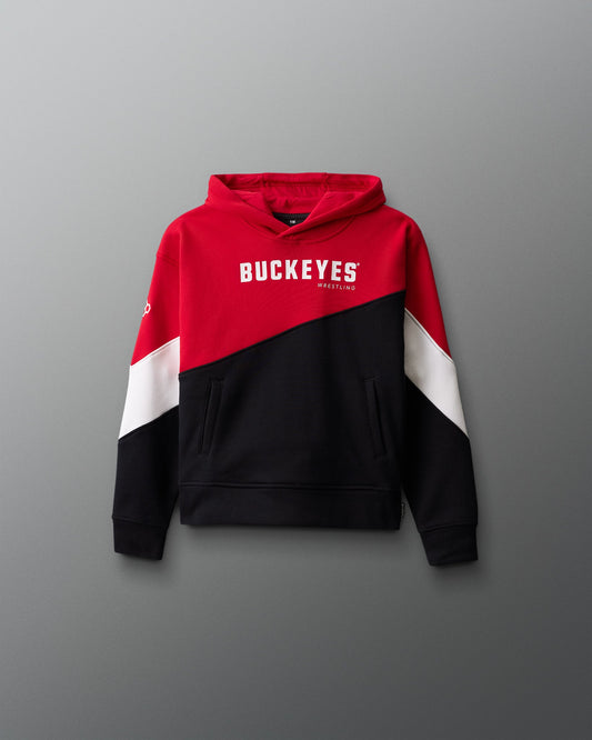RUDIS Buckeyes Youth Colorblock Hoodie