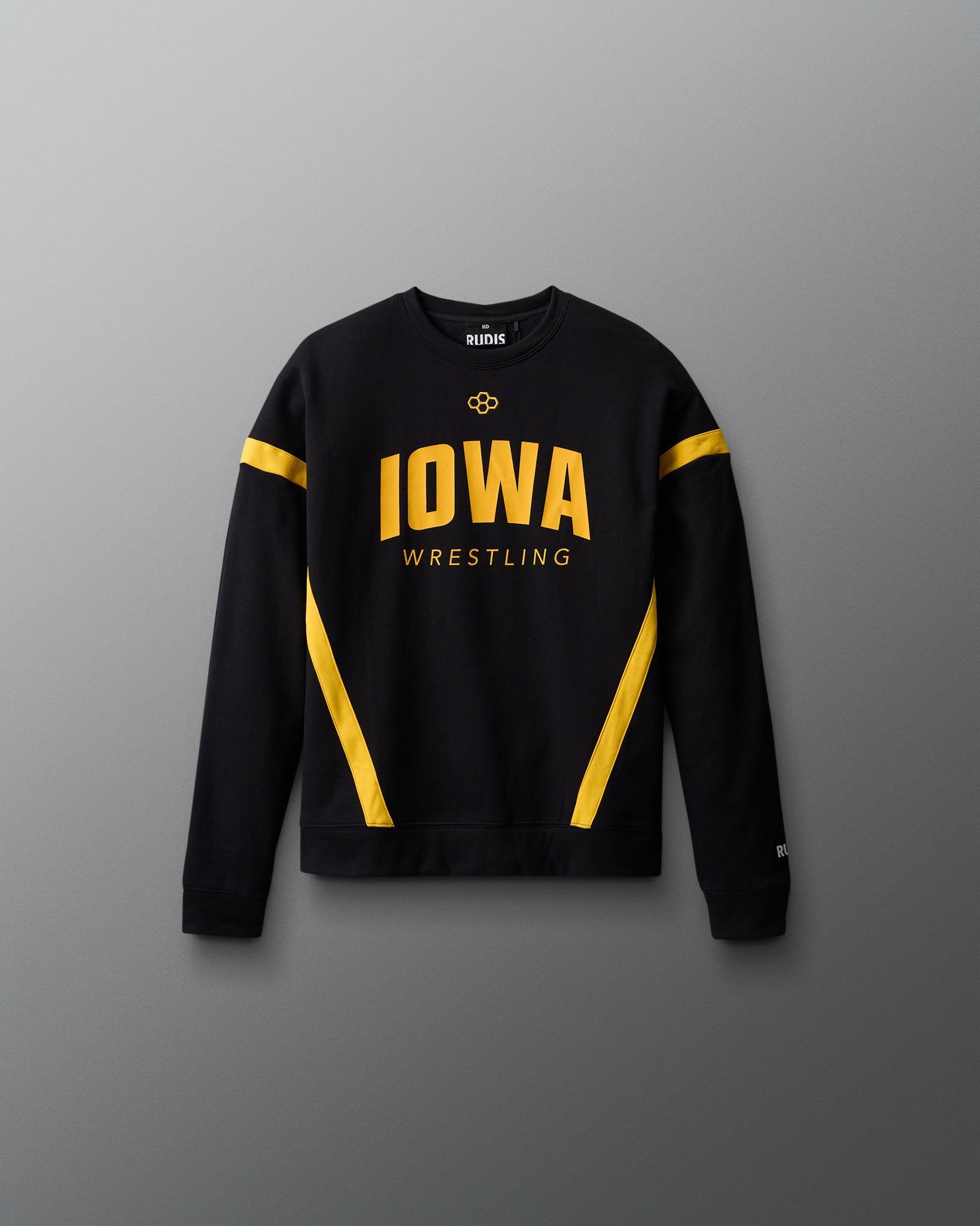 RUDIS Iowa Youth Colorblock Crewneck