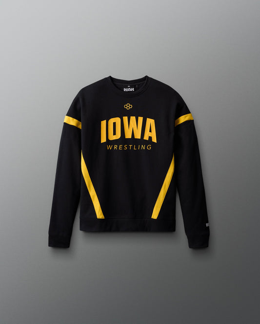 RUDIS Iowa Youth Colorblock Crewneck
