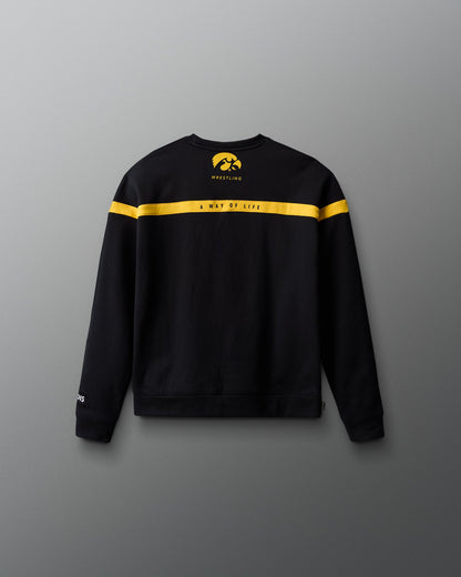 RUDIS Iowa Youth Colorblock Crewneck