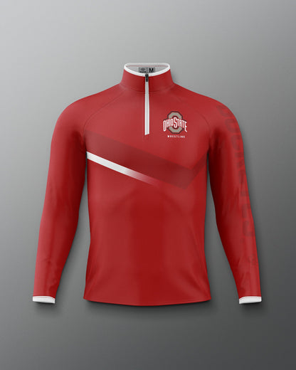 RUDIS Ohio State Sublimated Quarter Zip - Built to Rep Your Team