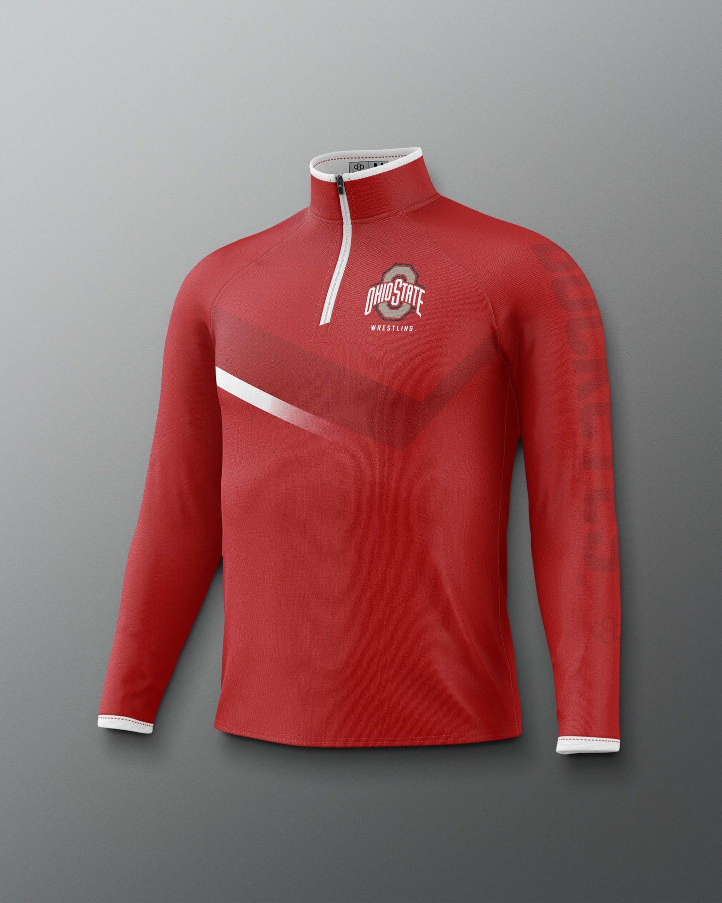 RUDIS Ohio State Sublimated Quarter Zip - Built to Rep Your Team