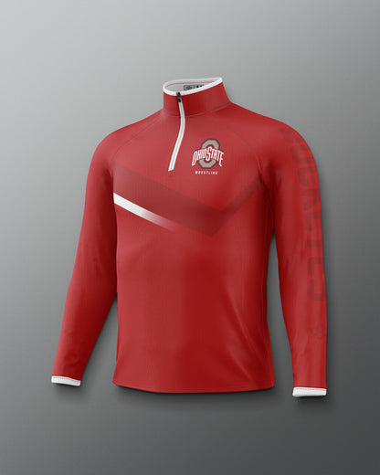 RUDIS Ohio State Sublimated Quarter Zip - Built to Rep Your Team