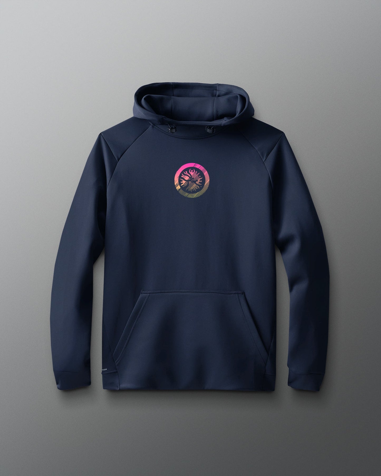 RUDIS UWW Abstract Emblem Cool-Feel Scuba Hoodie