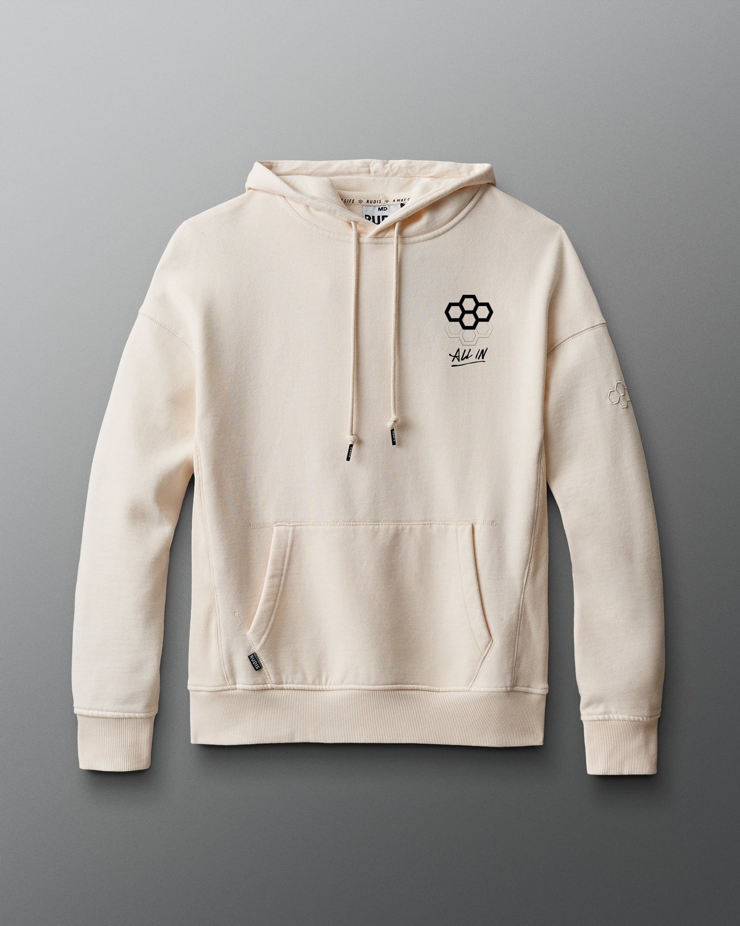 RUDIS Iron Grip Titan Heavyweight Hoodie for Men