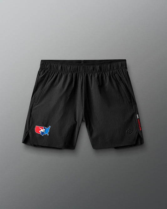 RUDIS USA Wrestling Map Performance Short