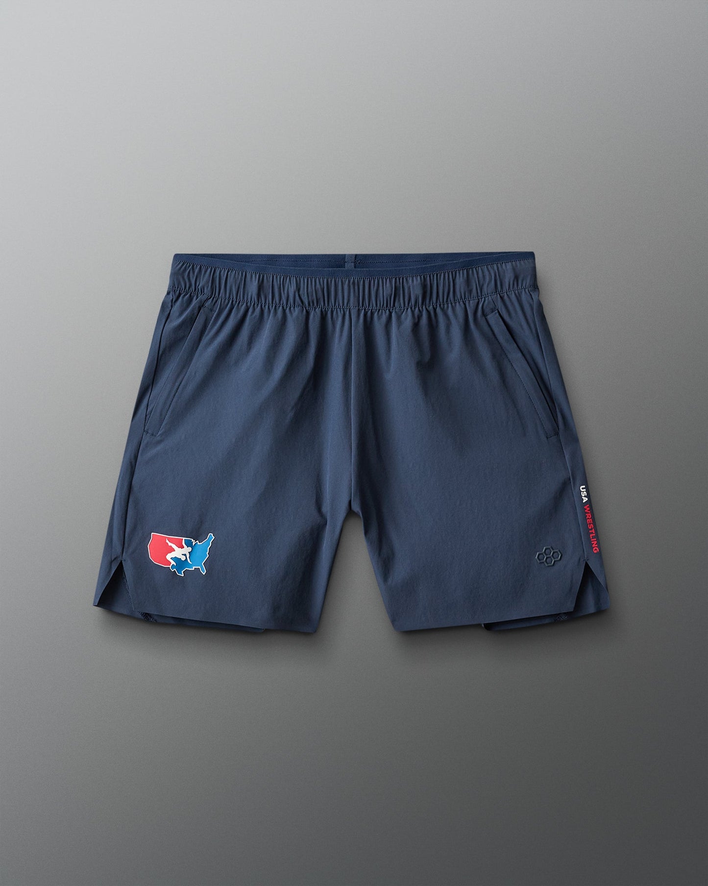 RUDIS USA Wrestling Map Performance Short