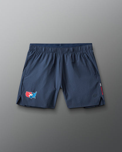 RUDIS USA Wrestling Map Performance Short