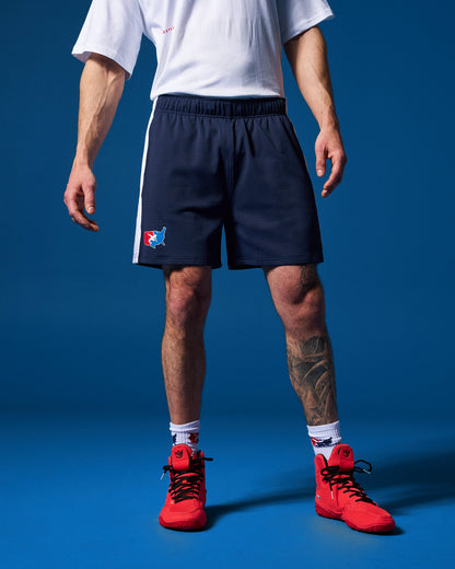 RUDIS USA Wrestling 5" Panel Mesh Shorts - Officially Licensed Gear