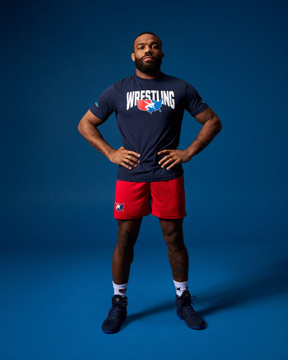 RUDIS USA Wrestling 6" 2.0 Mesh Shorts - Match Ready Gear