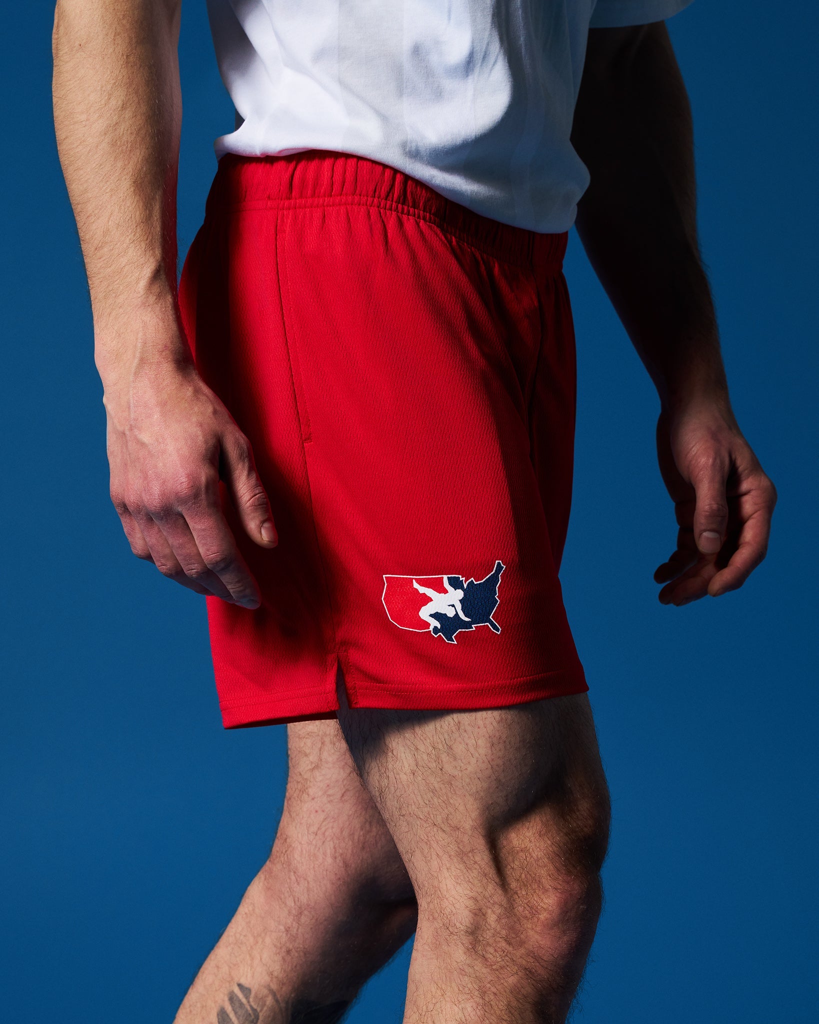 RUDIS USA Wrestling 6" 2.0 Mesh Shorts - Match Ready Gear
