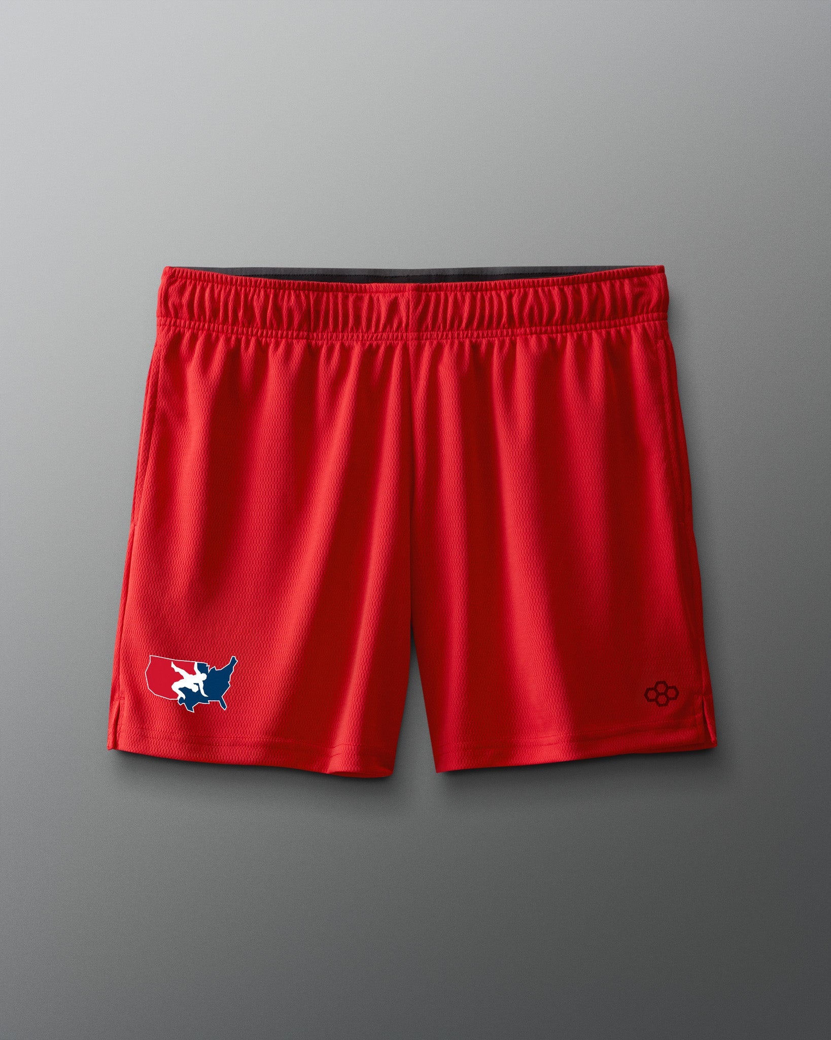 RUDIS USA Wrestling 6" 2.0 Mesh Shorts - Match Ready Gear