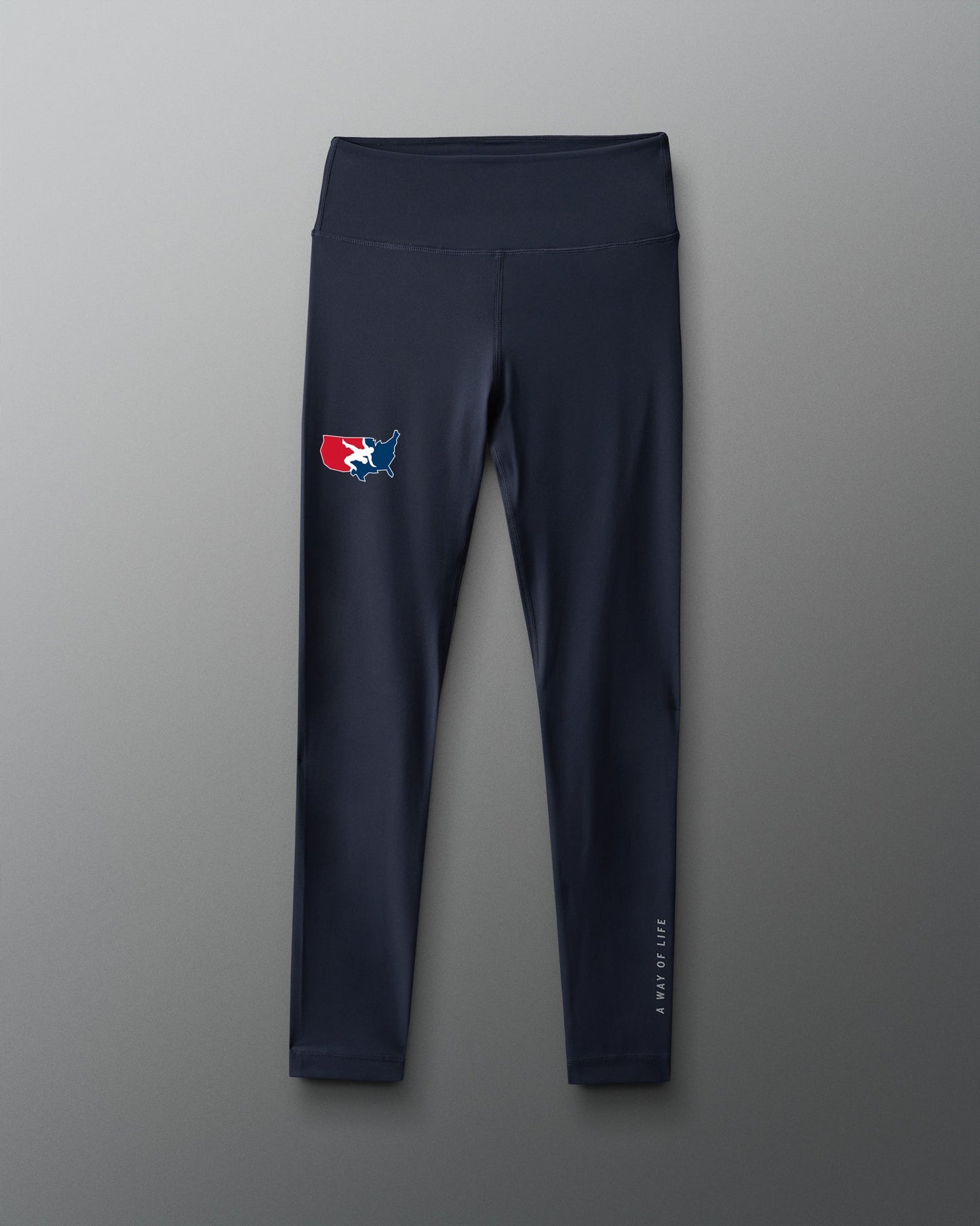 RUDIS USA Wrestling Women's High Waisted 7/8 Leggings