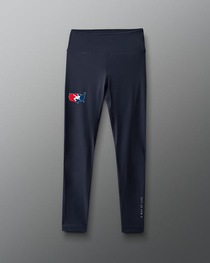 RUDIS USA Wrestling Women's High Waisted 7/8 Leggings