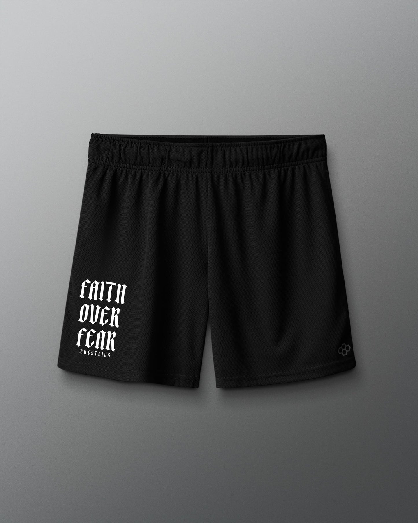 RUDIS Faith Over Fear 6" 2.0 Mesh Shorts