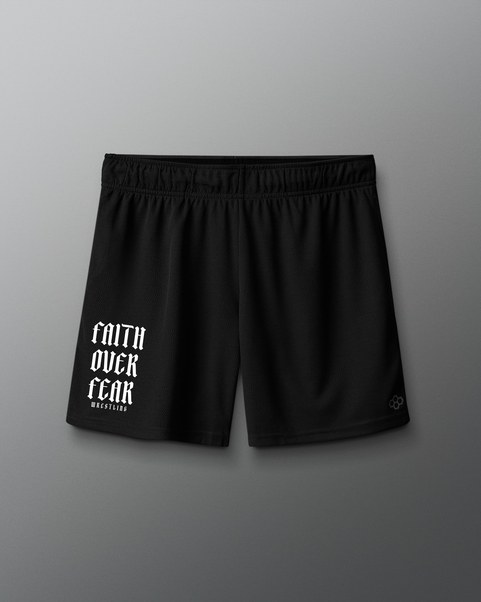 RUDIS Faith Over Fear 6" 2.0 Mesh Shorts