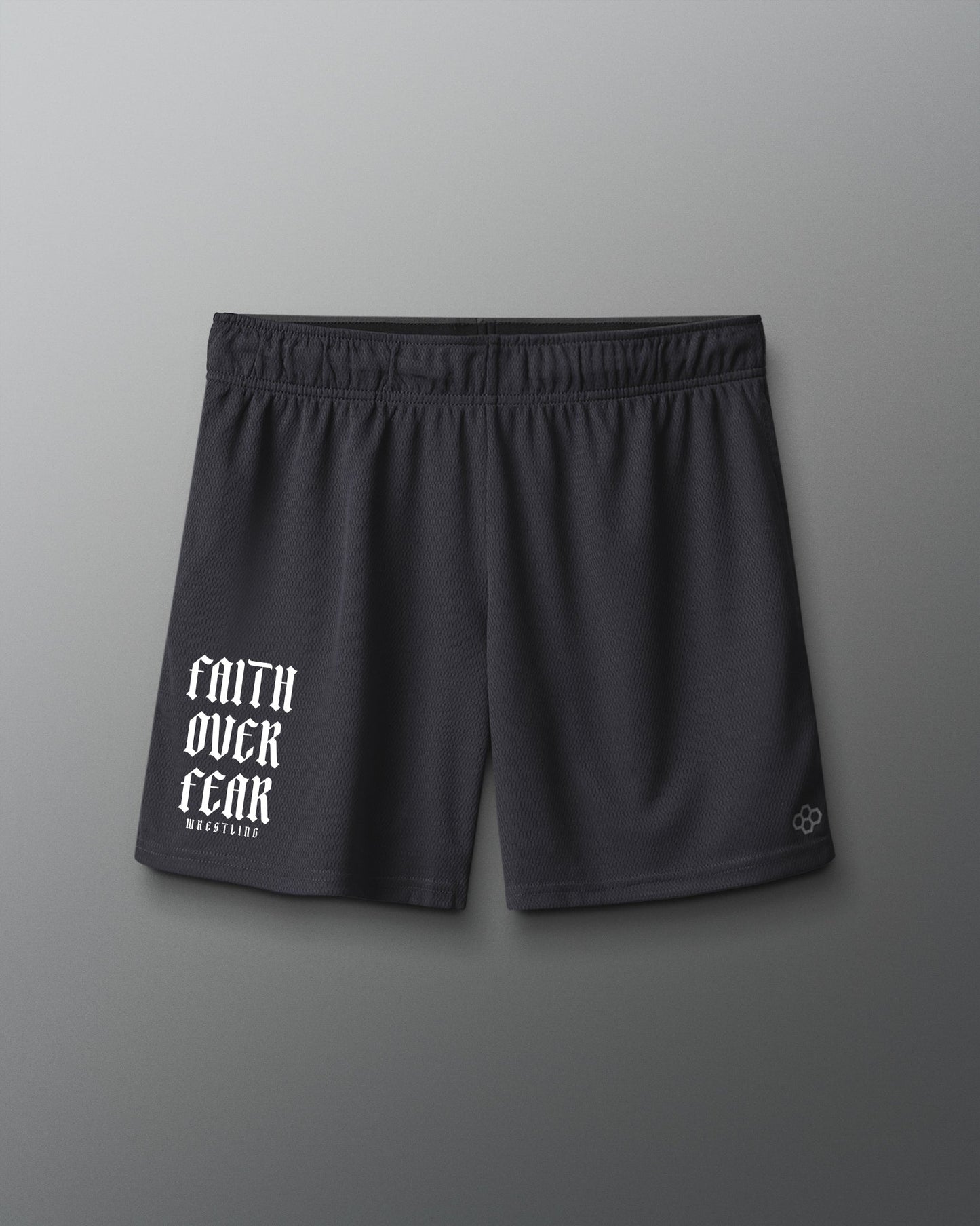 RUDIS Faith Over Fear 6" 2.0 Mesh Shorts