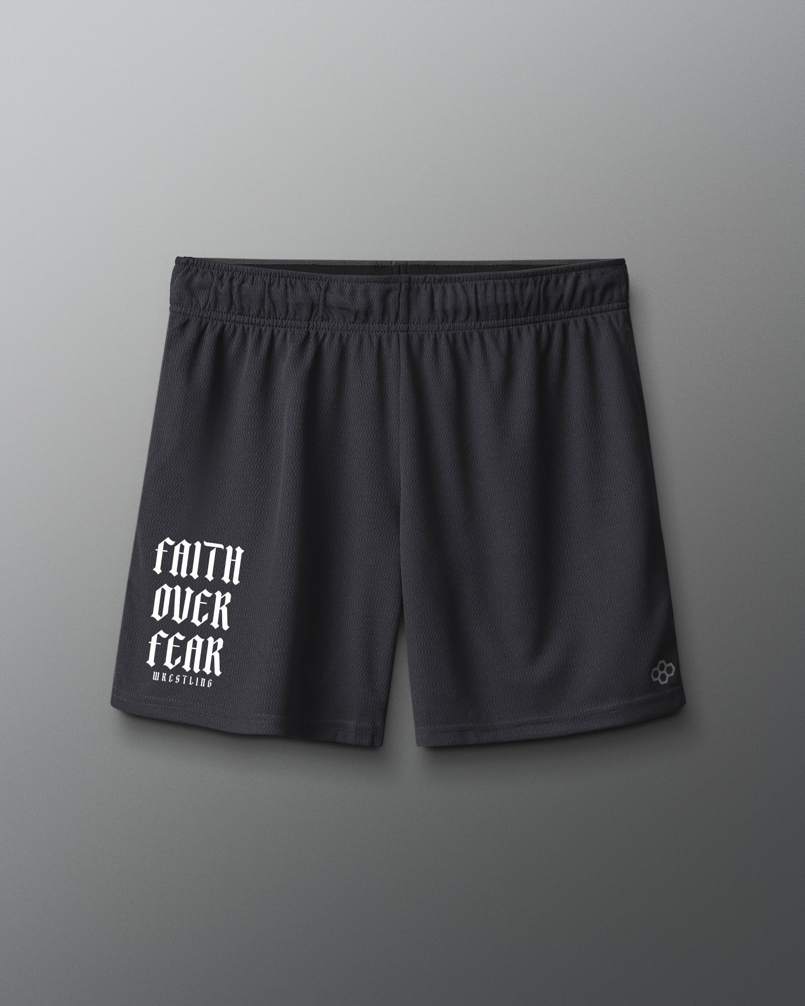 RUDIS Faith Over Fear 6" 2.0 Mesh Shorts