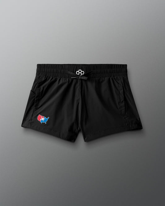 RUDIS USA Wrestling Women's Movement 3" Shorts