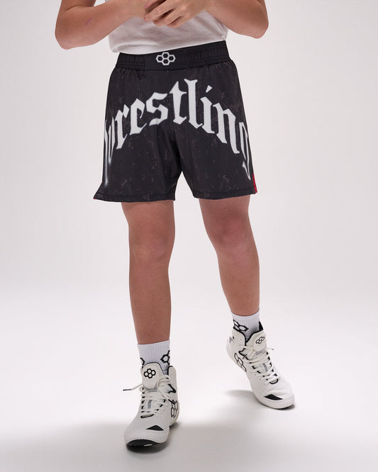 RUDIS Gothic Wrestling Youth Sublimated Shorts