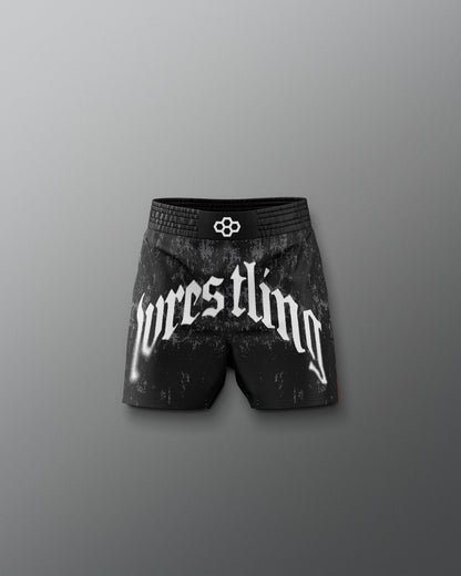 RUDIS Gothic Wrestling Youth Sublimated Shorts