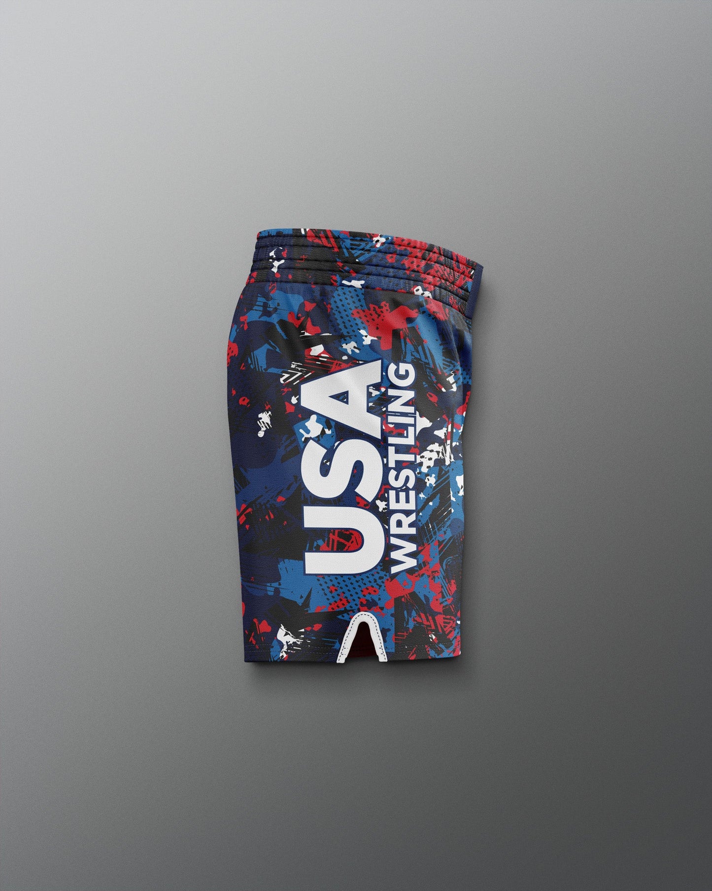 RUDIS Men's USA Wrestling Scatter Icon Sublimated Shorts