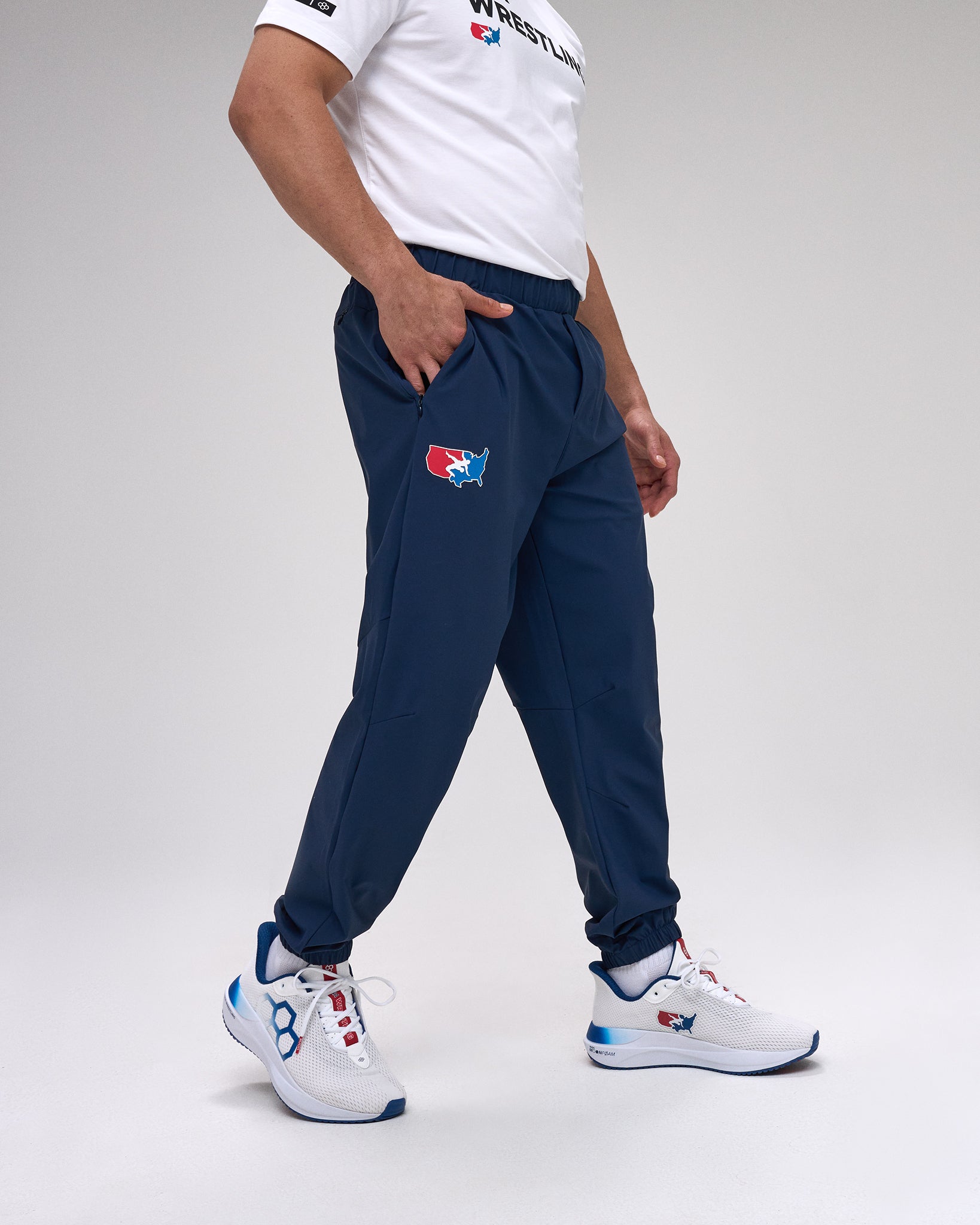RUDIS USA Wrestling Lightweight Tech Cinch Jogger