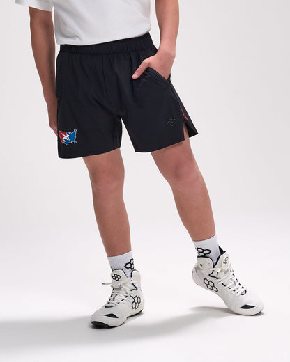 RUDIS USA Wrestling Map Youth Performance Short