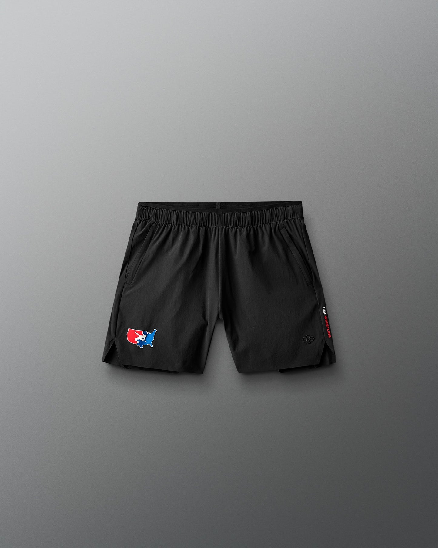 RUDIS USA Wrestling Map Youth Performance Short