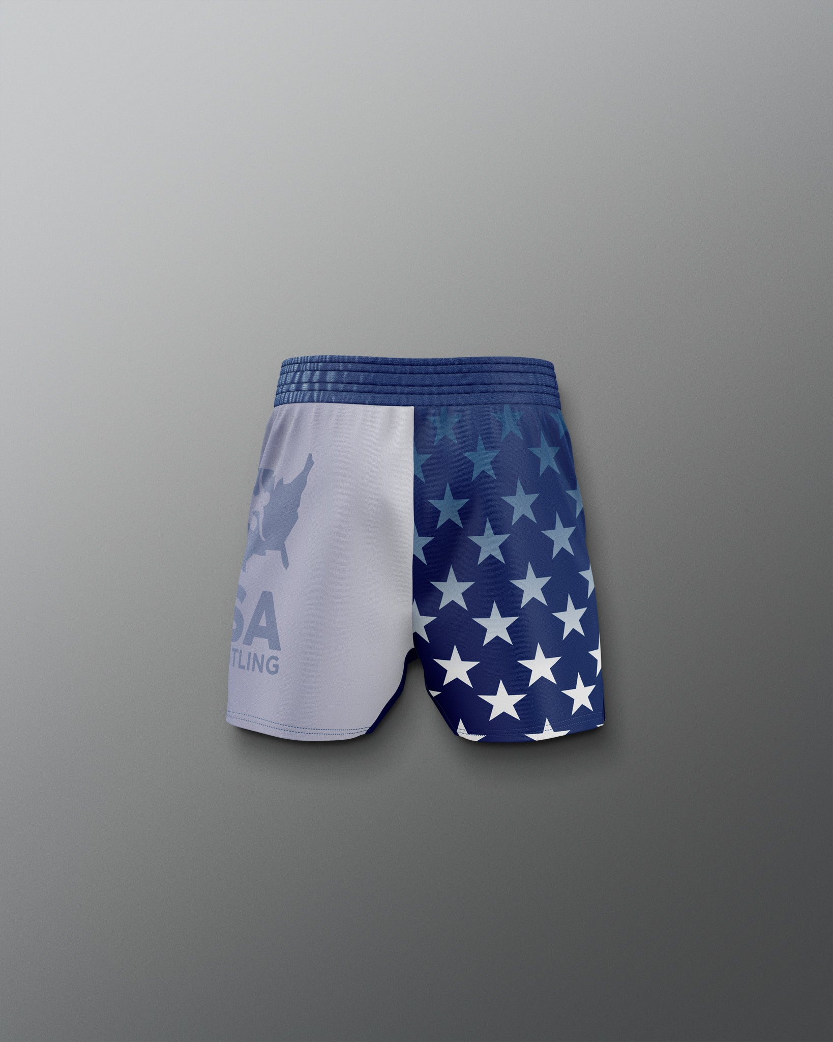 RUDIS USA Wrestling Flag Youth Sublimated Shorts