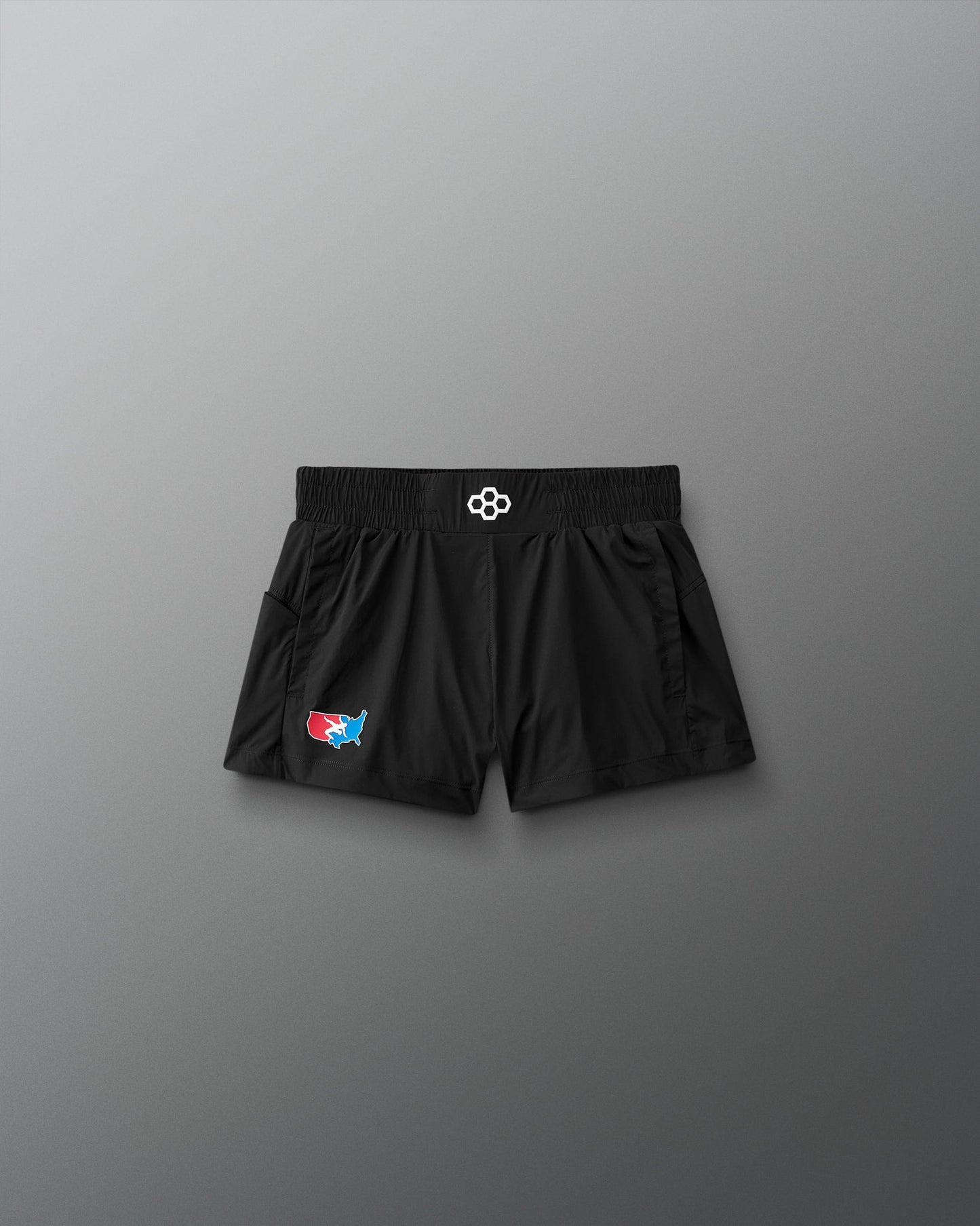 RUDIS USA Wrestling Girl's Movement 3" Shorts
