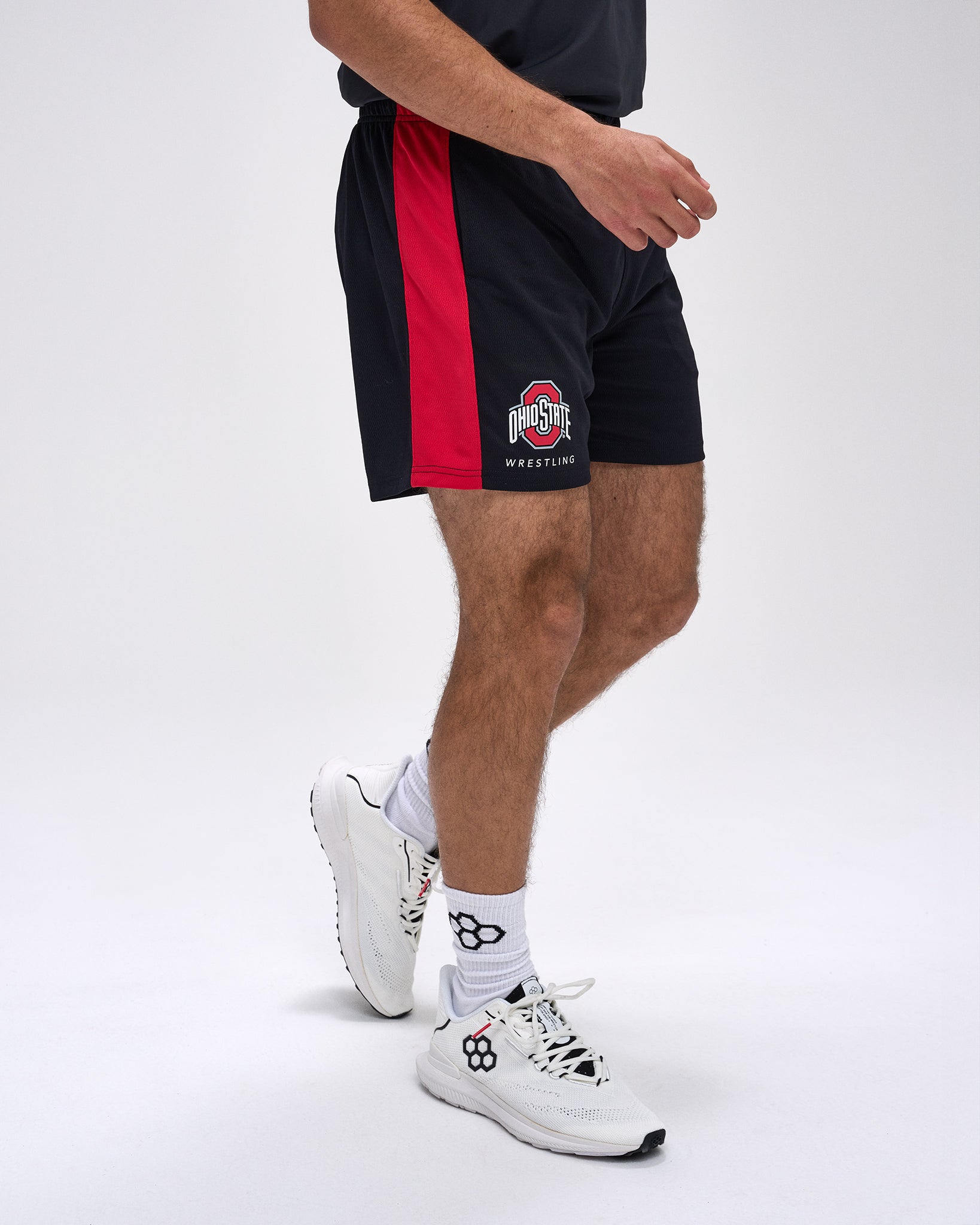 RUDIS Ohio State 5" Panel Mesh Short