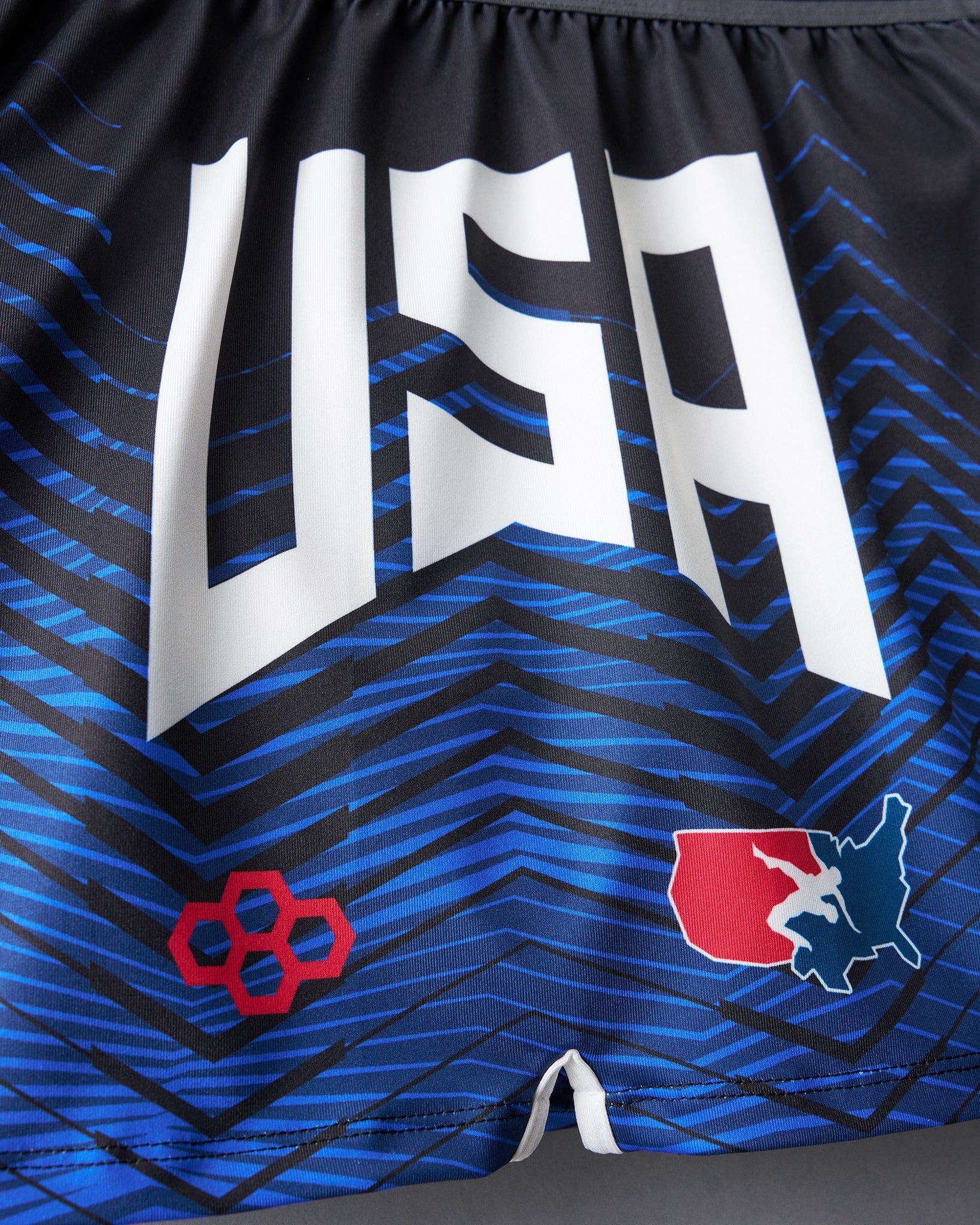 RUDIS USA Wrestling Girl's Sublimated Shorts - Unleash Your Spirit