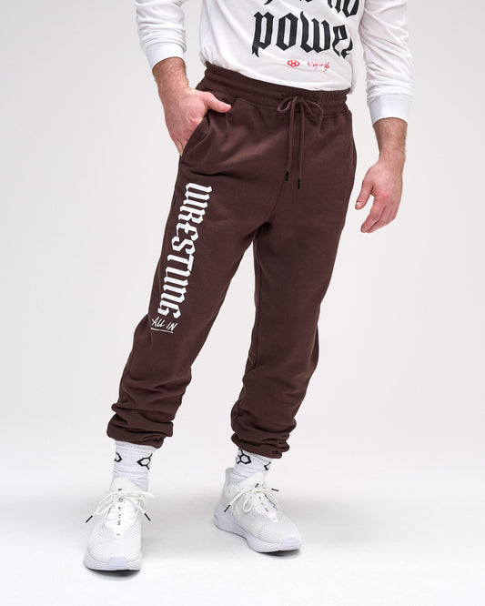RUDIS Men's Gothic Wrestling Titan Heavyweight Jogger
